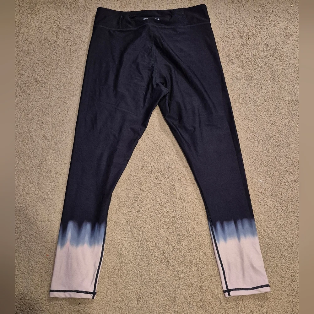 The Upside Seawater Dip-Dyed Leggings Midi 10 EUC - Picture 8 of 16